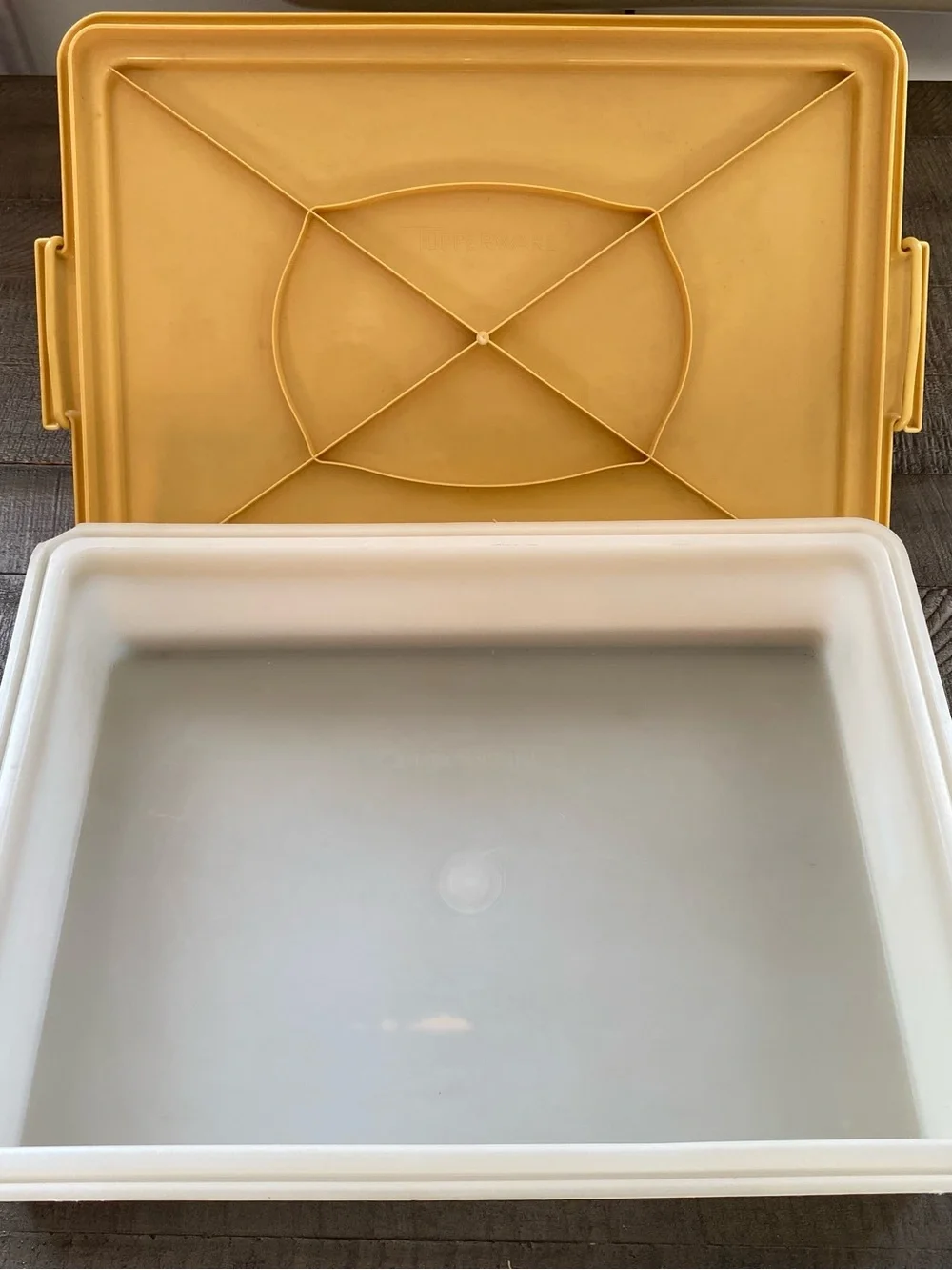 Tupperware vintage rectangle